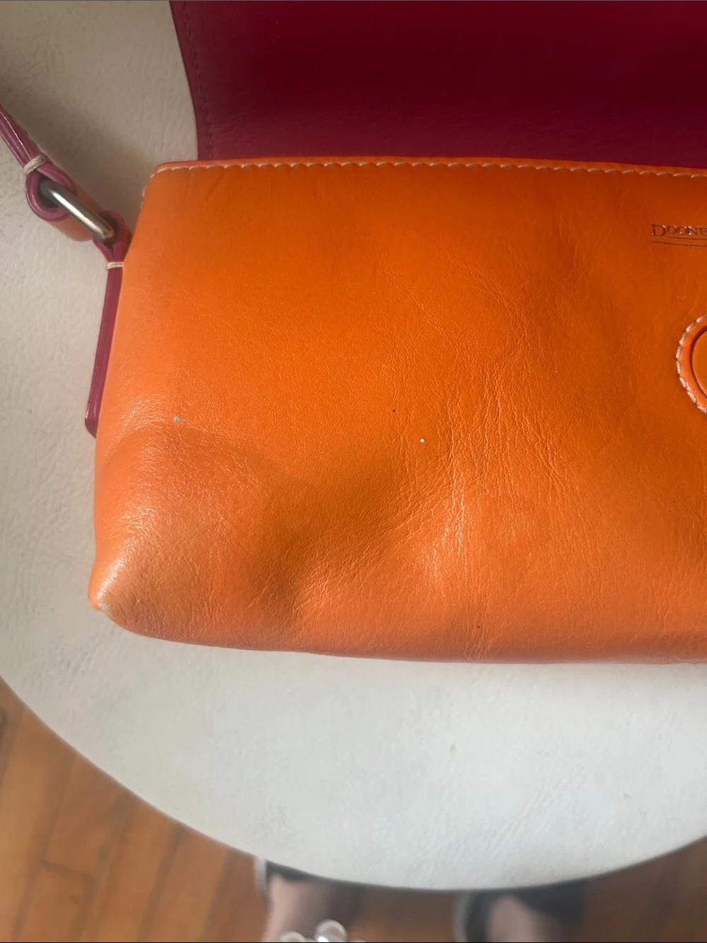 Dooney & Bourke vibrant orange